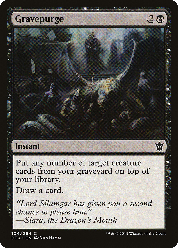 Image of Gravepurge [Dragons of Tarkir]