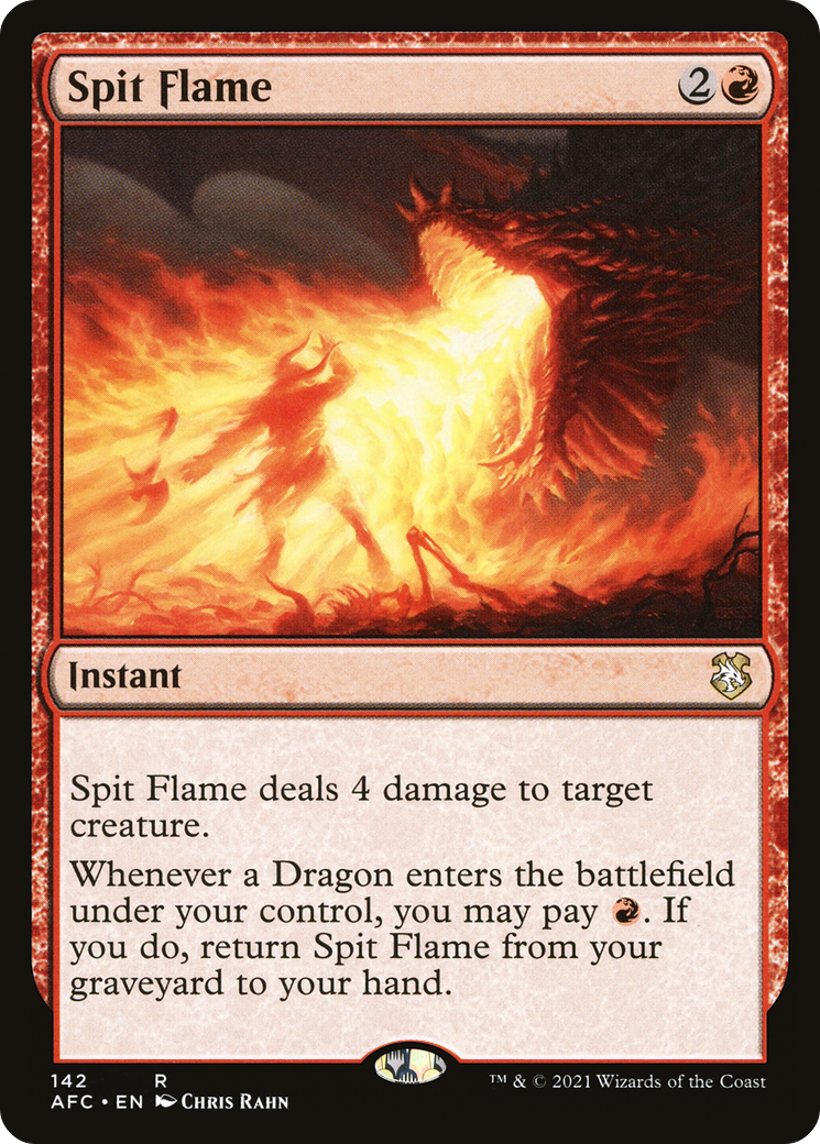 Image of Spit Flame [Dungeons & Dragons: Adventures in the Forgotten Realms Commander]