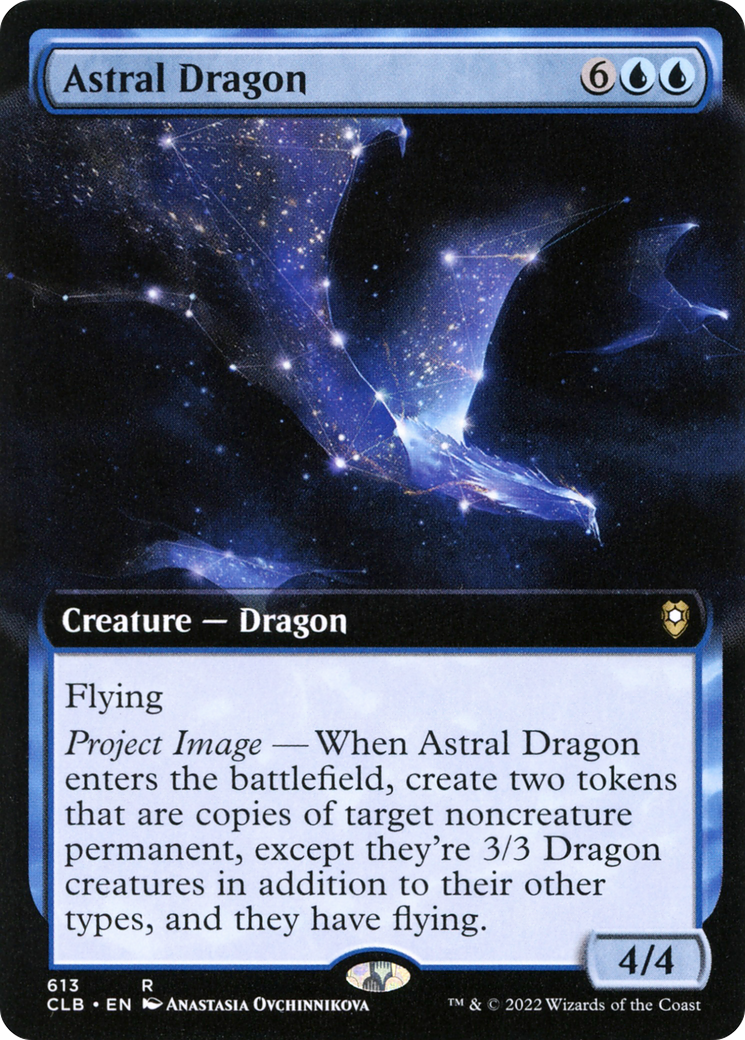 Image of Astral Dragon (Extended Art) [Commander Legends: Battle for Baldur's Gate]
