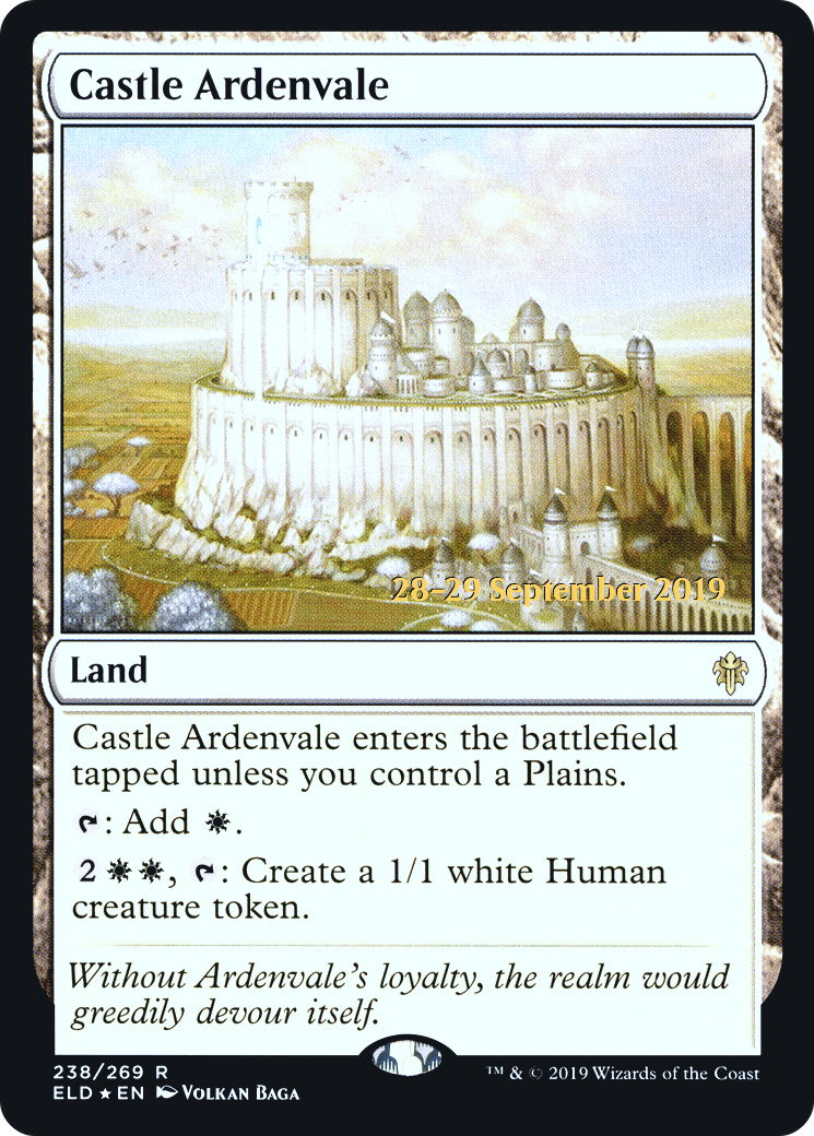 Image of Castle Ardenvale [Throne of Eldraine Prerelease Promos]