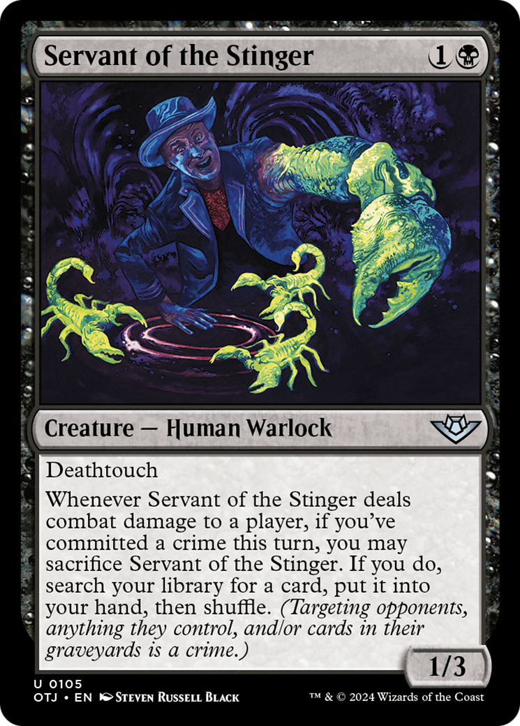 Image of Servant of the Stinger [Outlaws of Thunder Junction]