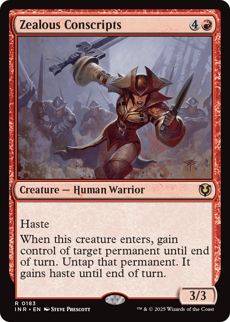 Image of Zealous Conscripts [Innistrad Remastered]