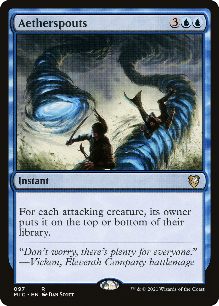 Image of Aetherspouts [Innistrad: Midnight Hunt Commander]