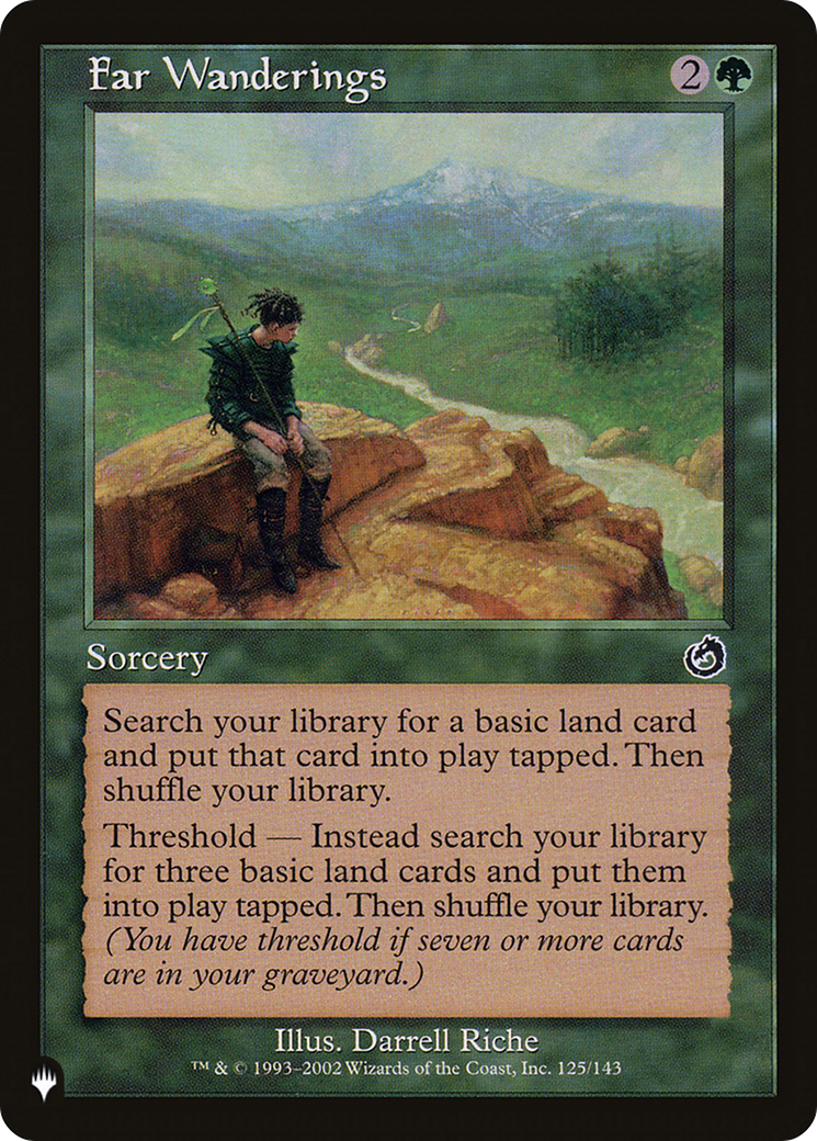 Image of Far Wanderings [The List]