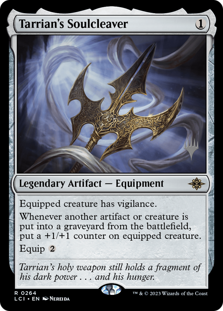 Image of Tarrian's Soulcleaver (Promo Pack) [The Lost Caverns of Ixalan Promos]