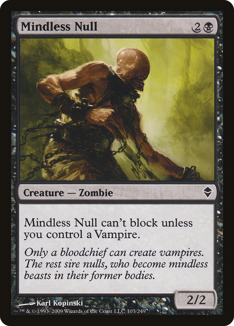 Image of Mindless Null [Zendikar]