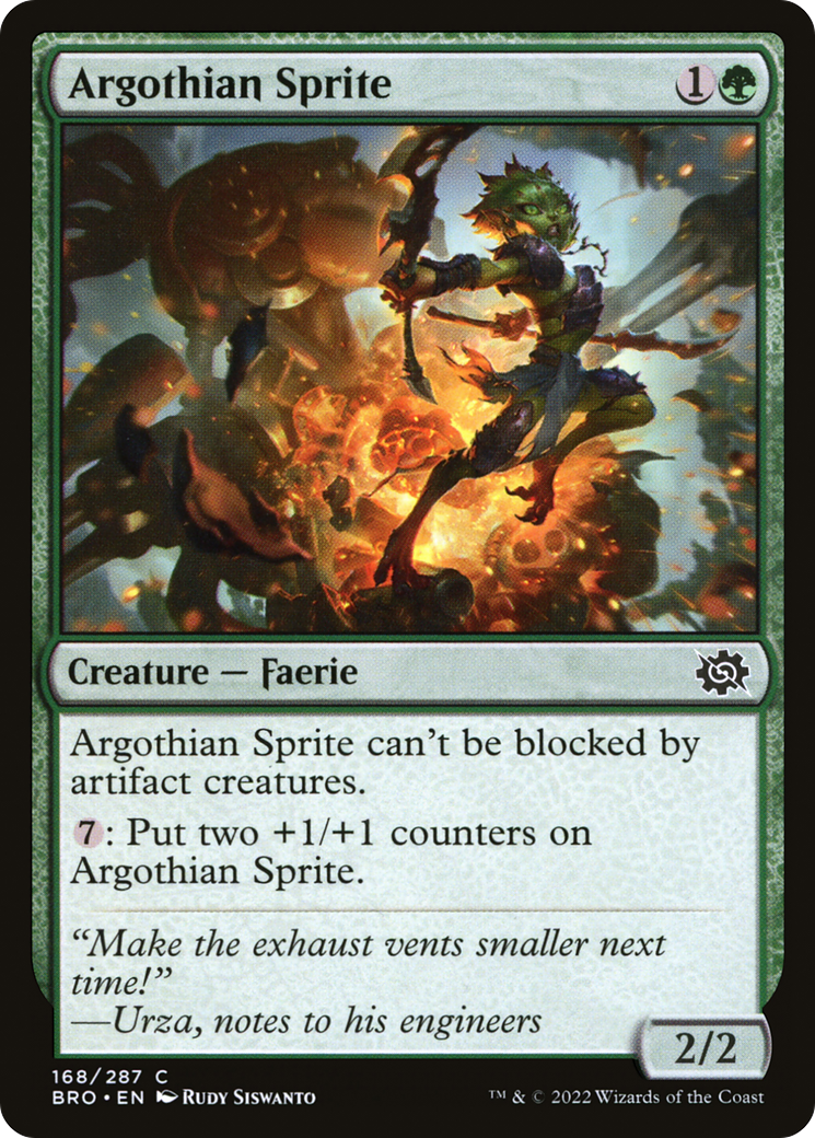 Image of Argothian Sprite [The Brothers' War]