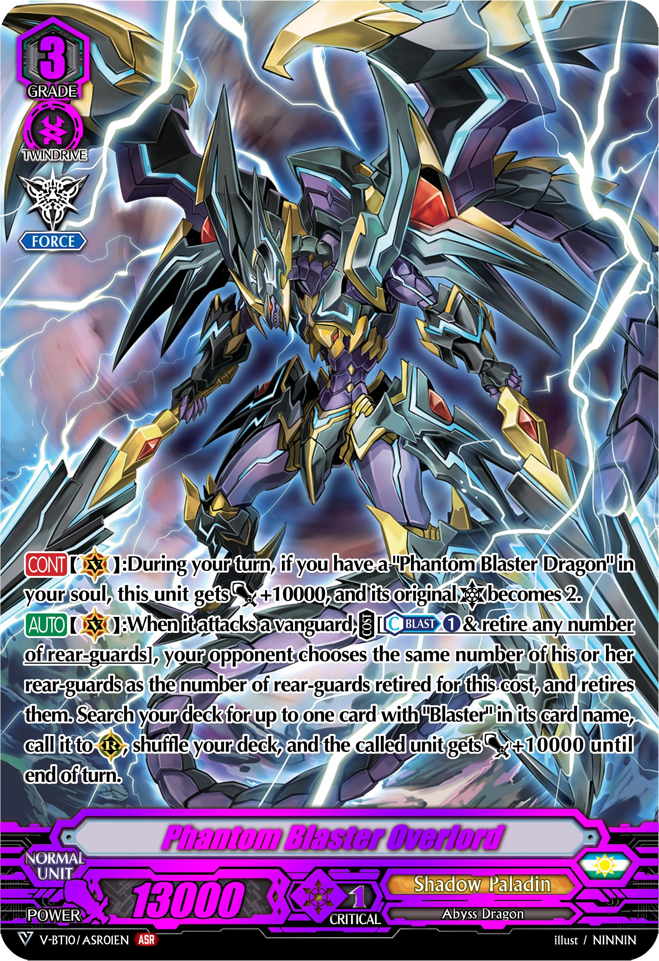 Image of Phantom Blaster Overlord (V-BT10/ASR01EN) [Phantom Dragon Aeon]
