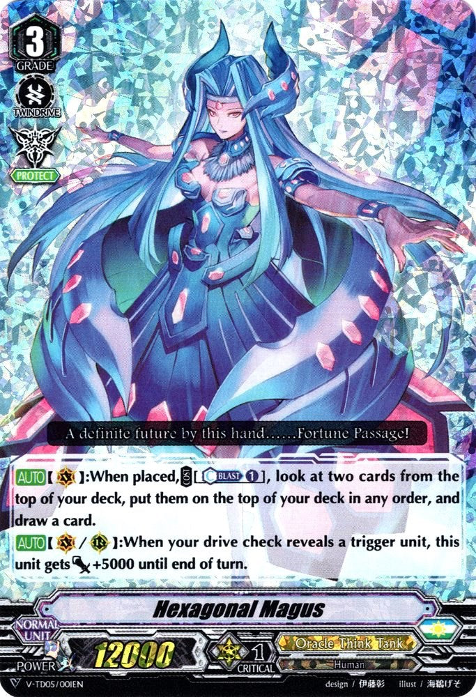 Image of Hexagonal Magus (Parallel Foil) (V-TD05/001EN) [Misaki Tokura]