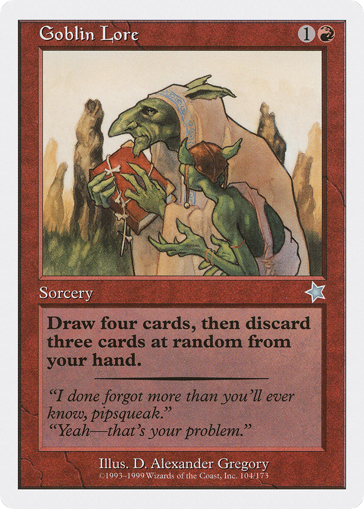 Image of Goblin Lore [Starter 1999]
