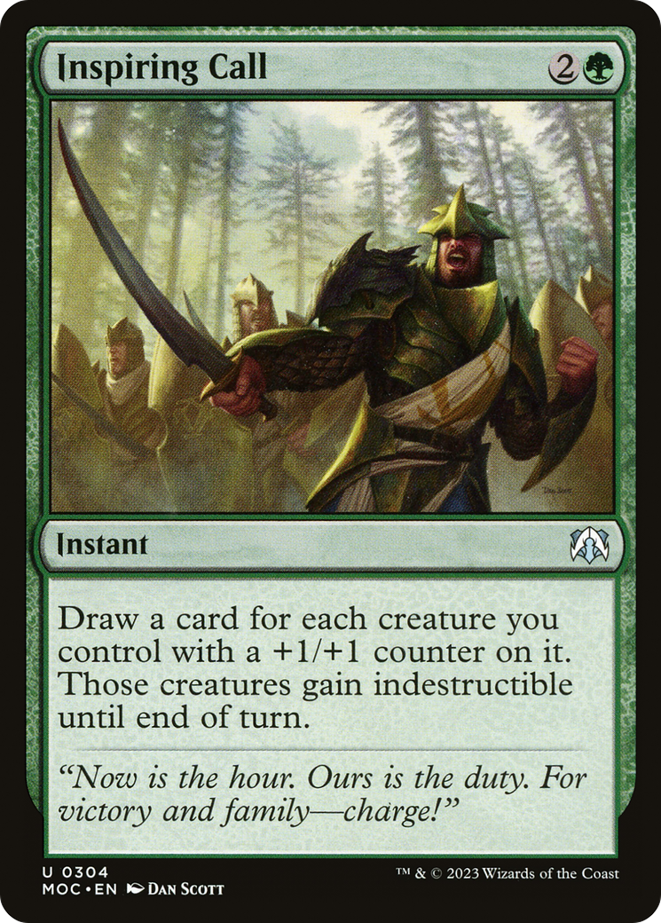 Image of Inspiring Call [March of the Machine Commander]