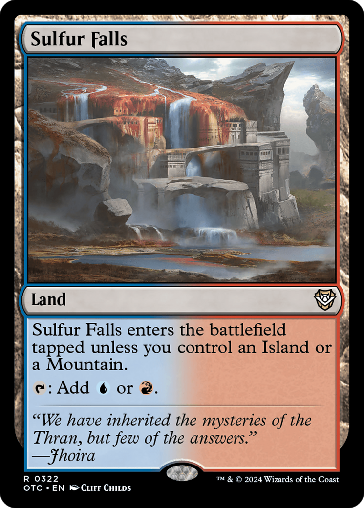 Image of Sulfur Falls [Outlaws of Thunder Junction Commander]