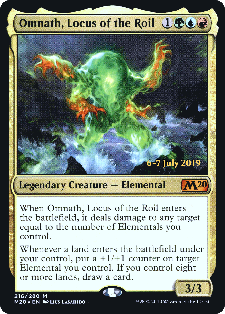 Image of Omnath, Locus of the Roil [Core Set 2020 Prerelease Promos]