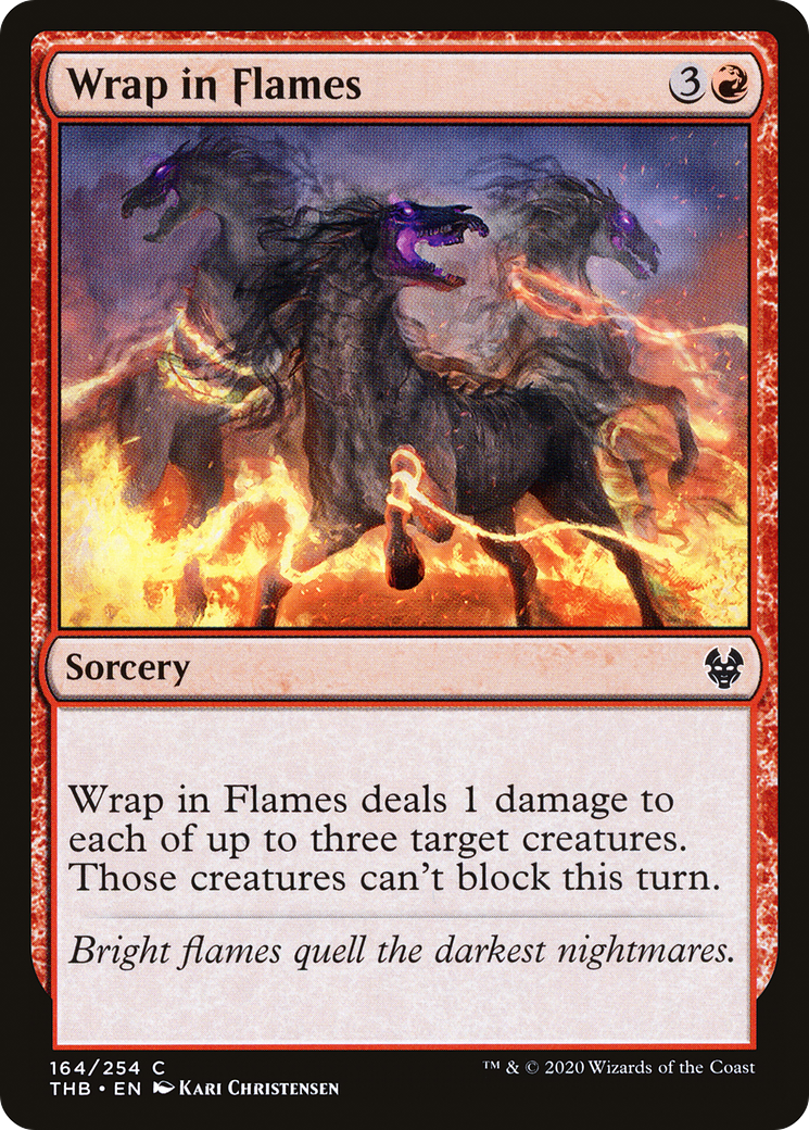 Image of Wrap in Flames [Theros Beyond Death]