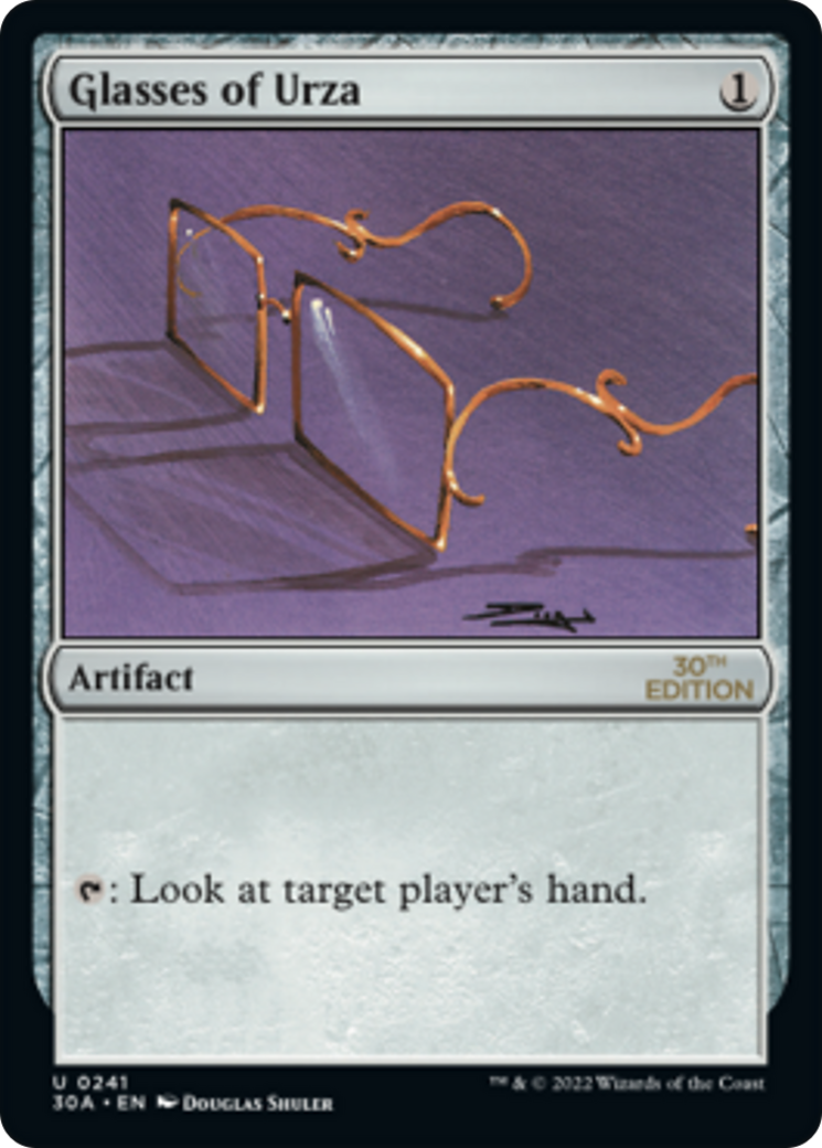 Image of Glasses of Urza [30th Anniversary Edition]