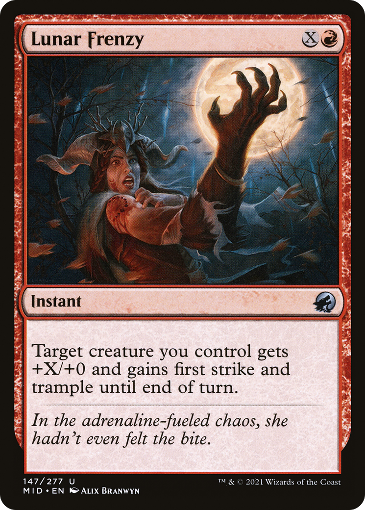 Image of Lunar Frenzy [Innistrad: Midnight Hunt]