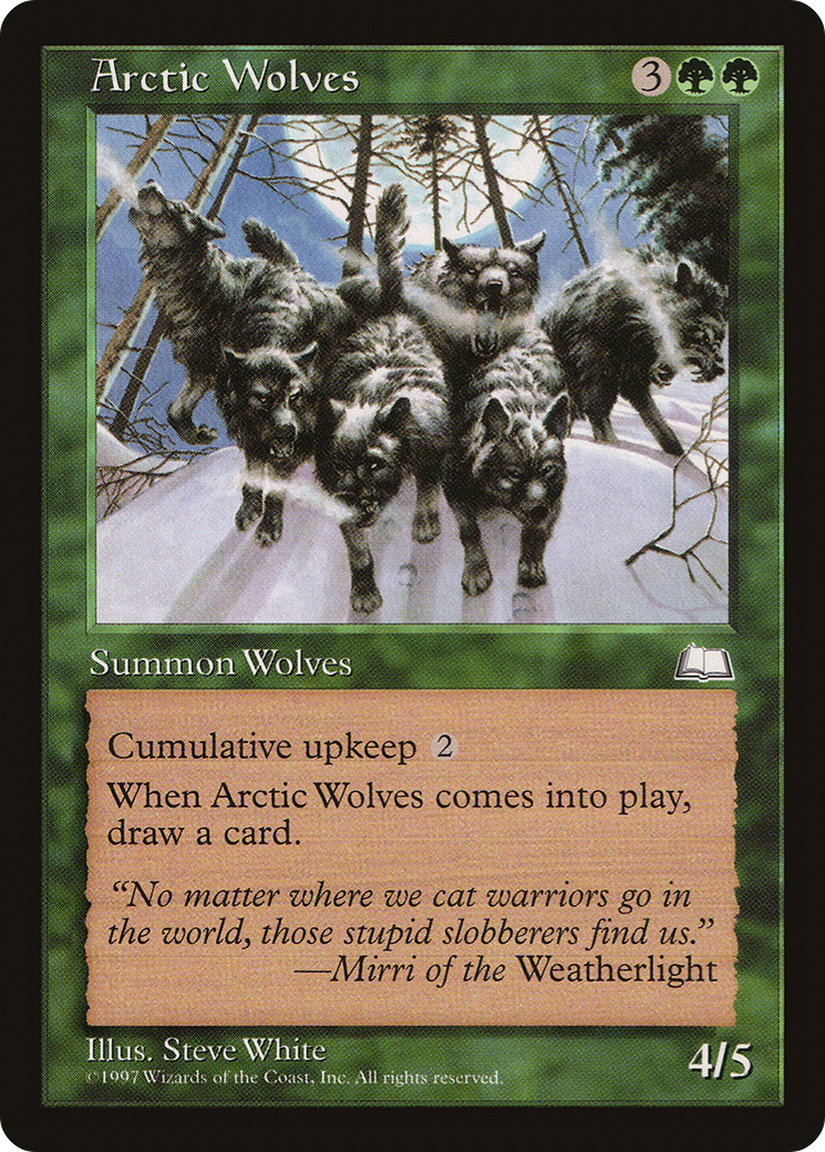 Image of Arctic Wolves [Weatherlight]