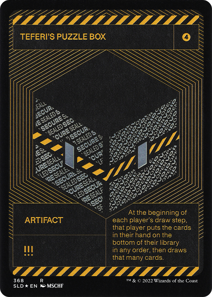 Image of Teferi's Puzzle Box (Foil Etched) [Secret Lair Drop Series]