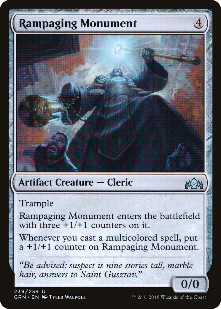 Image of Rampaging Monument [Guilds of Ravnica]