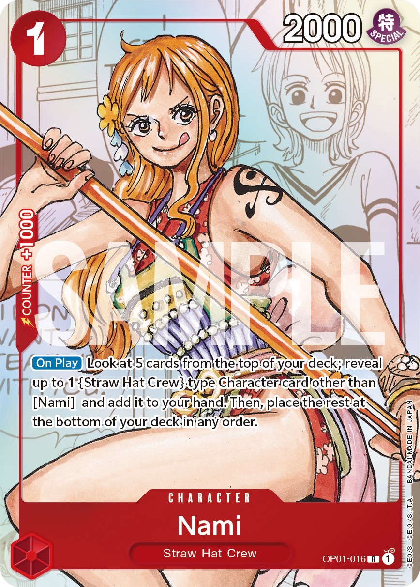 Image of Nami (Alternate Art) [One Piece Promotion Cards]