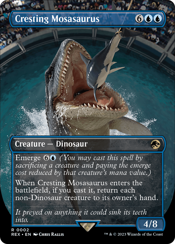 Image of Cresting Mosasaurus (Borderless) [Jurassic World Collection]