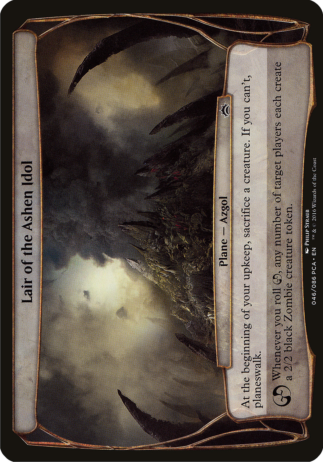 Image of Lair of the Ashen Idol (Planes) [Planechase Anthology Planes]