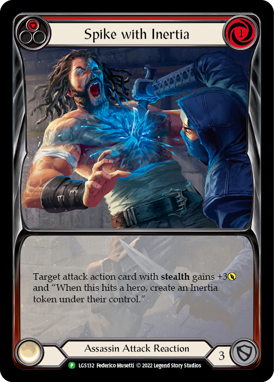 Image of Spike with Inertia [LGS132] (Promo)  Rainbow Foil