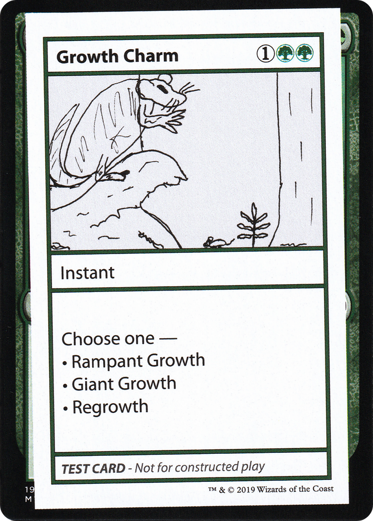 Image of Growth Charm (2021 Edition) [Mystery Booster Playtest Cards]