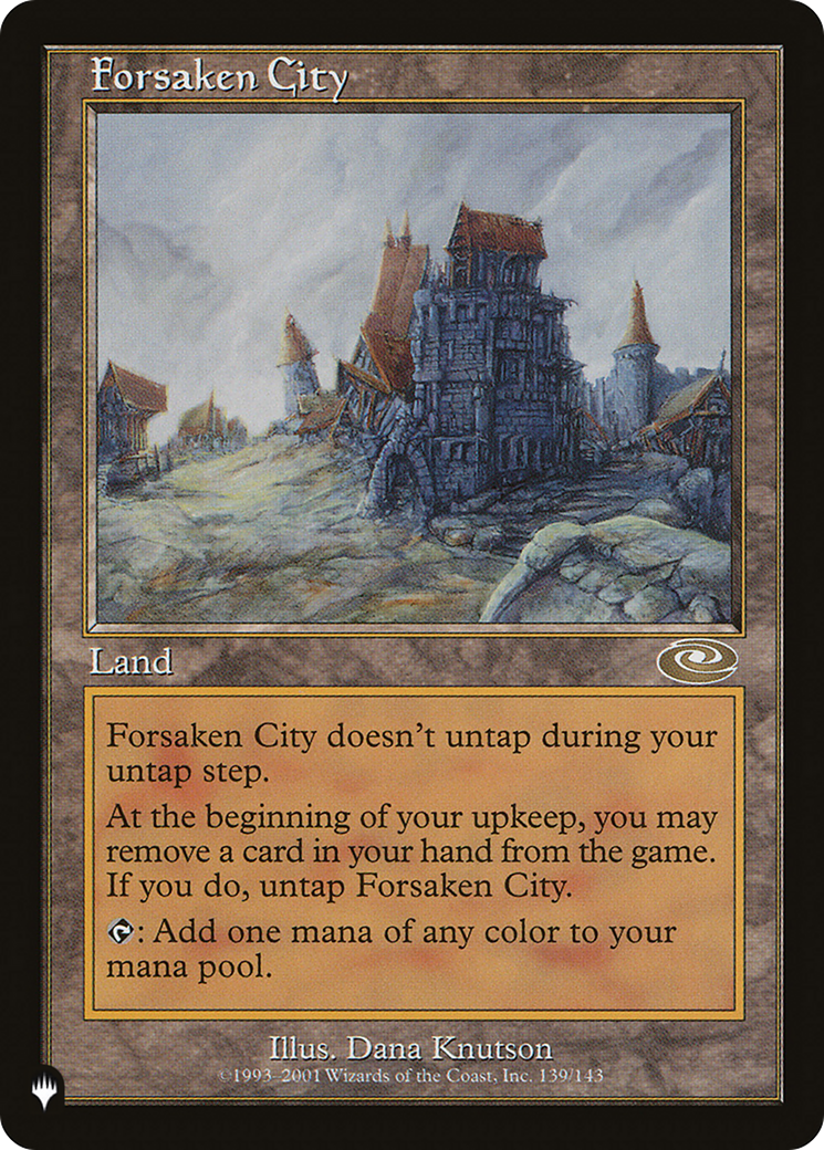 Image of Forsaken City [The List]