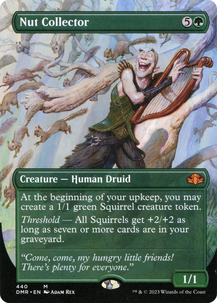 Image of Nut Collector (Borderless Alternate Art) [Dominaria Remastered]