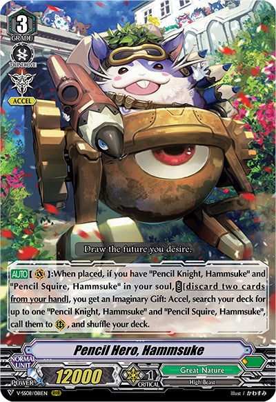Image of Pencil Hero, Hammsuke (V-SS08/081EN) [Clan Selection Plus Vol.2]