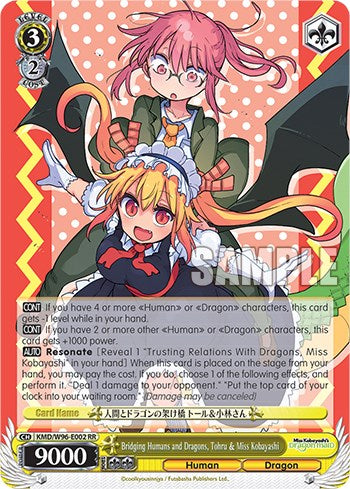 Image of Bridging Humans and Dragons, Tohru & Miss Kobayashi [Miss Kobayashi's Dragon Maid]
