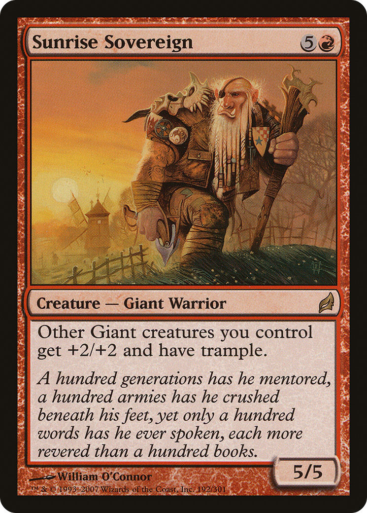 Image of Sunrise Sovereign [Lorwyn]