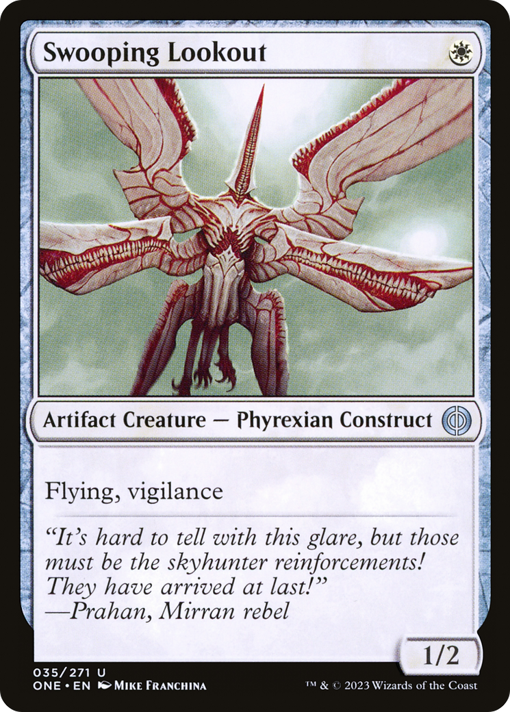 Image of Swooping Lookout [Phyrexia: All Will Be One]