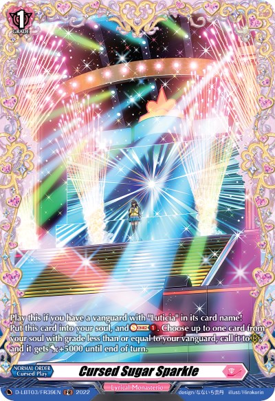 Image of Cursed Sugar Sparkle (D-LBT03/FR39EN) [Lyrical Monasterio: Summertime Memories!]