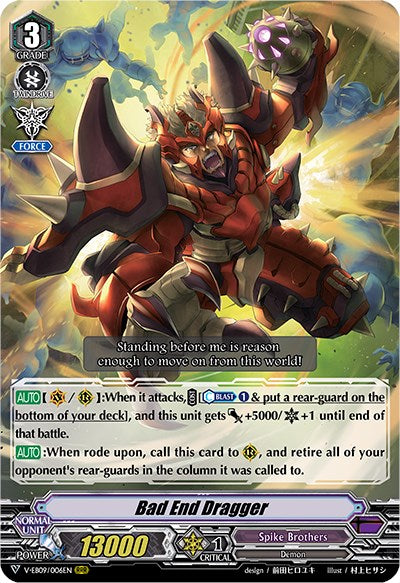 Image of Bad End Dragger (V-EB09/006EN) [The Raging Tactics]