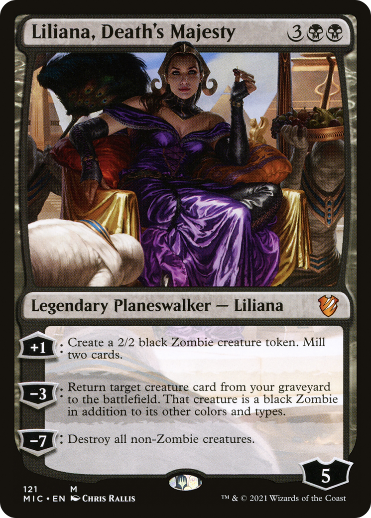 Image of Liliana, Death's Majesty [Innistrad: Midnight Hunt Commander]