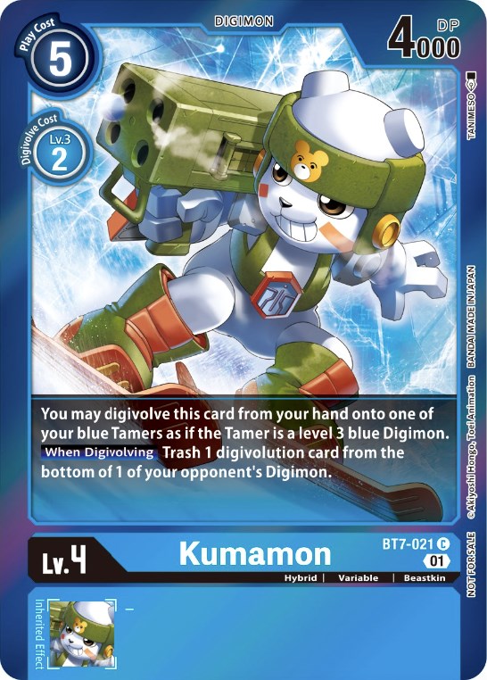 Image of Kumamon [BT7-021] (Event Pack 3) [Next Adventure Promos]