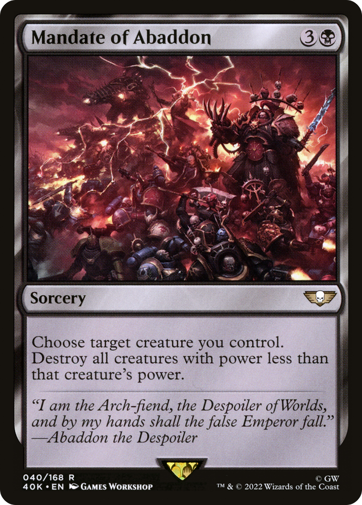 Image of Mandate of Abaddon [Warhammer 40,000]