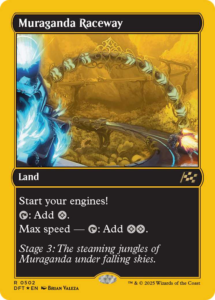 Image of Muraganda Raceway (First-Place Foil) [Aetherdrift]
