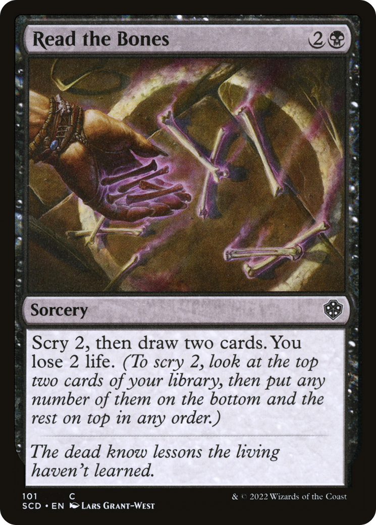 Image of Read the Bones [Starter Commander Decks]