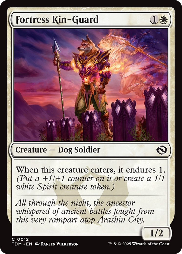 Image of Fortress Kin-Guard [Tarkir: Dragonstorm]