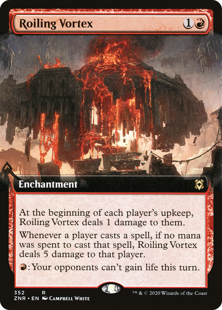 Image of Roiling Vortex (Extended Art) [Zendikar Rising]