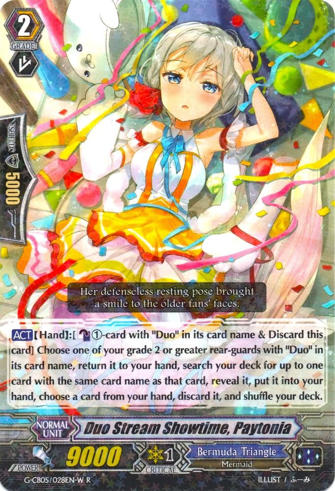 Image of Duo Stream Showtime, Paytonia (White) (G-CB05/028EN W) [Prismatic Divas]