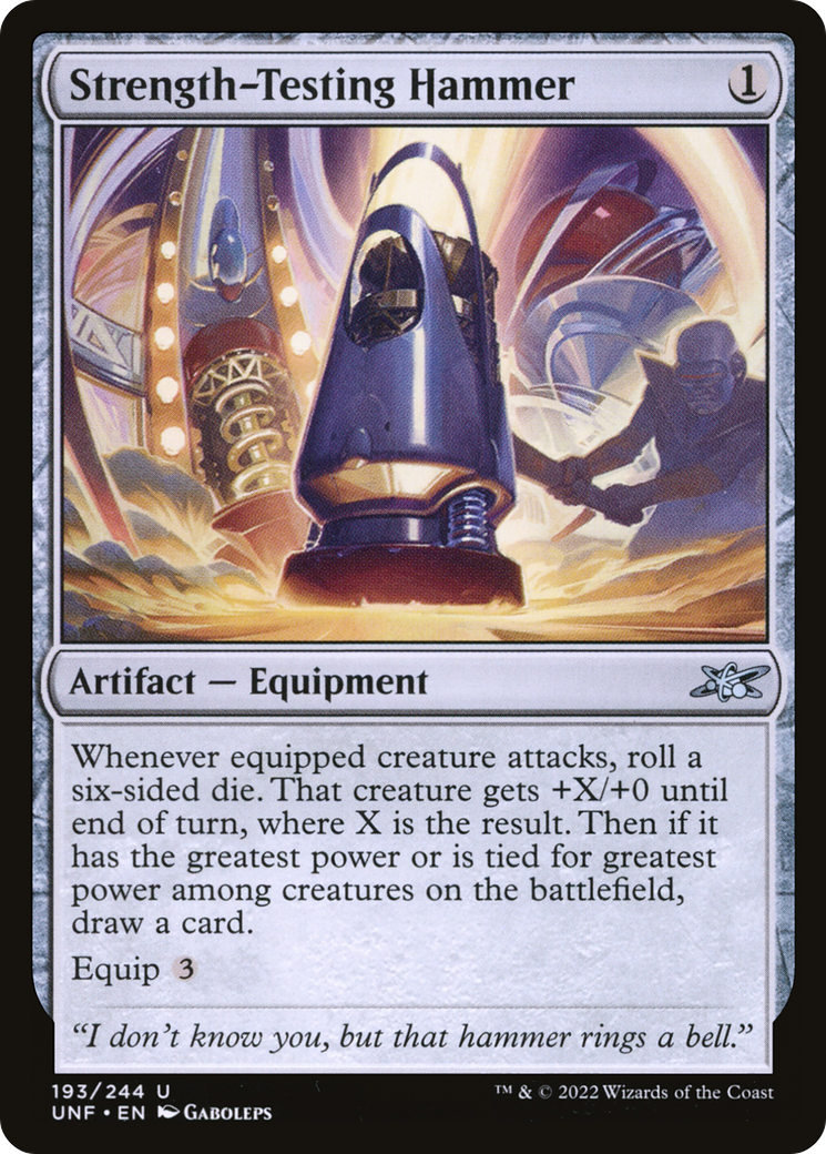 Image of Strength-Testing Hammer [Unfinity]