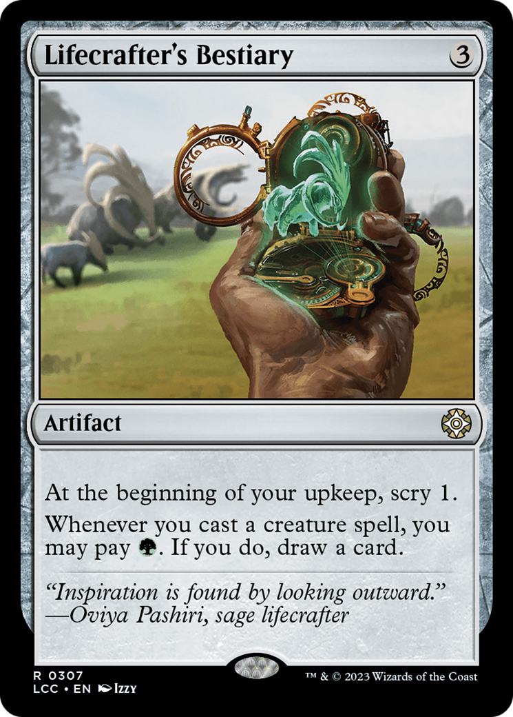 Image of Lifecrafter's Bestiary [The Lost Caverns of Ixalan Commander]