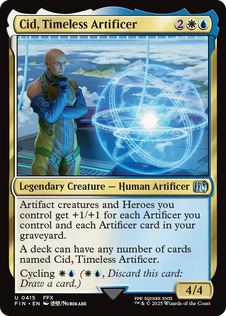 Image of Cid, Timeless Artificer (0415) [FINAL FANTASY]