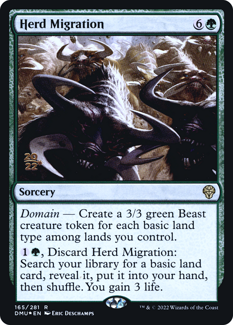 Image of Herd Migration [Dominaria United Prerelease Promos]