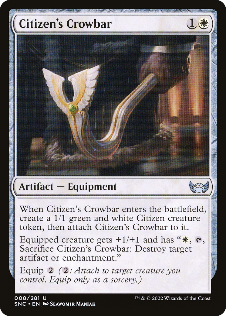 Image of Citizen's Crowbar [Streets of New Capenna]