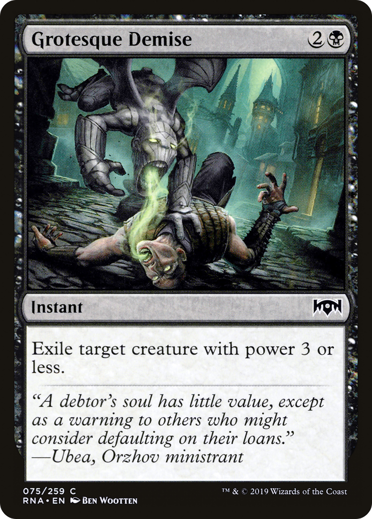 Image of Grotesque Demise [Ravnica Allegiance]